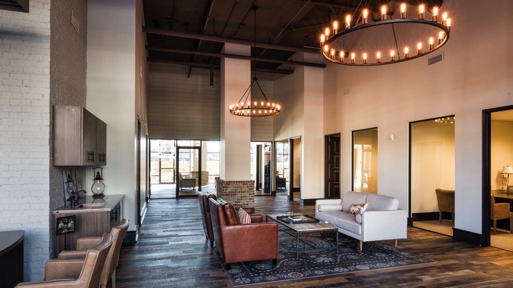 The Piedmont Bank Reception Area