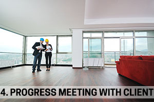 4. Progress Meeting with Client
