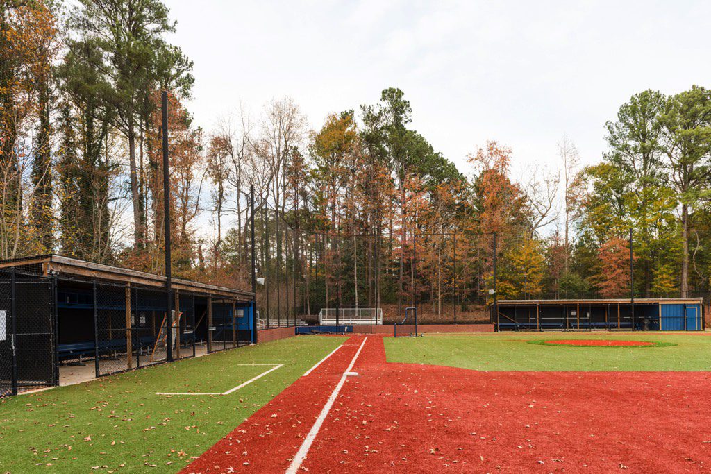 St. Pius X Catholic High School Synthetic Turf Baseball Infield