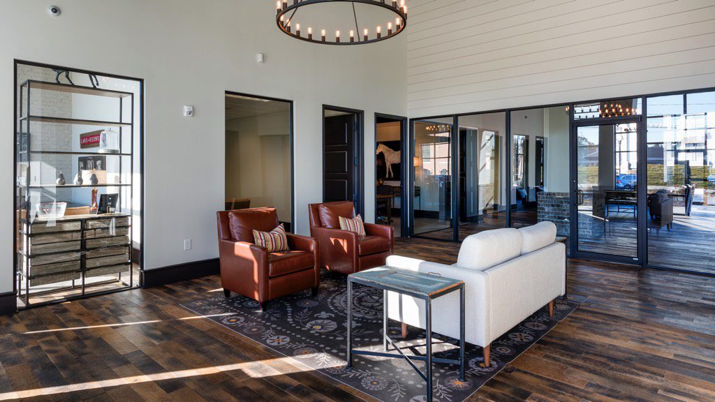 The Piedmont Bank Front Entrance and Welcome Area